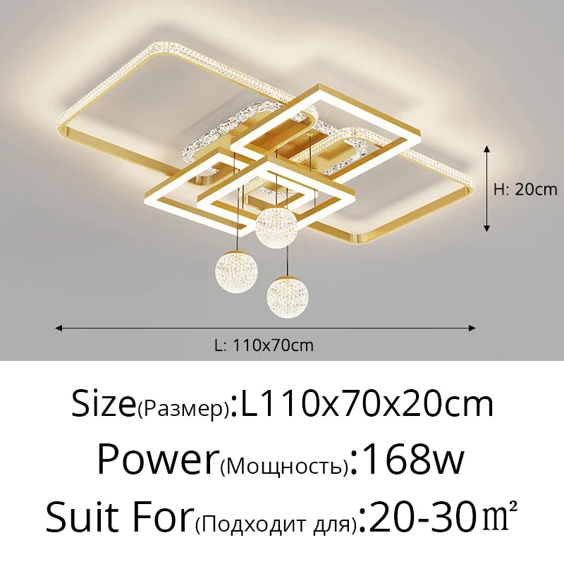 Moderne LED Deckenleuchte mit Fernbedienung – Dimmbares Deckenlicht für Schlafzimmer, Küche und Wohnzimmer