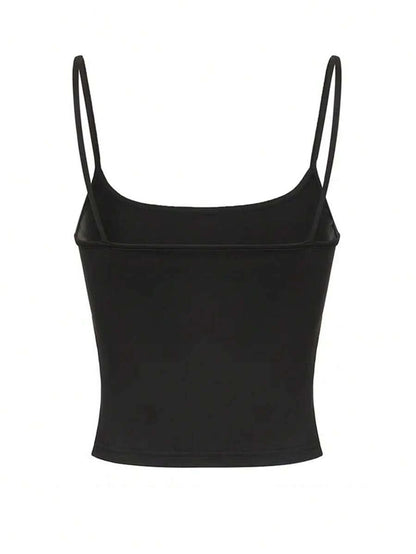 INAWLY Solva Top Halterneck cropped Casual para o Verão