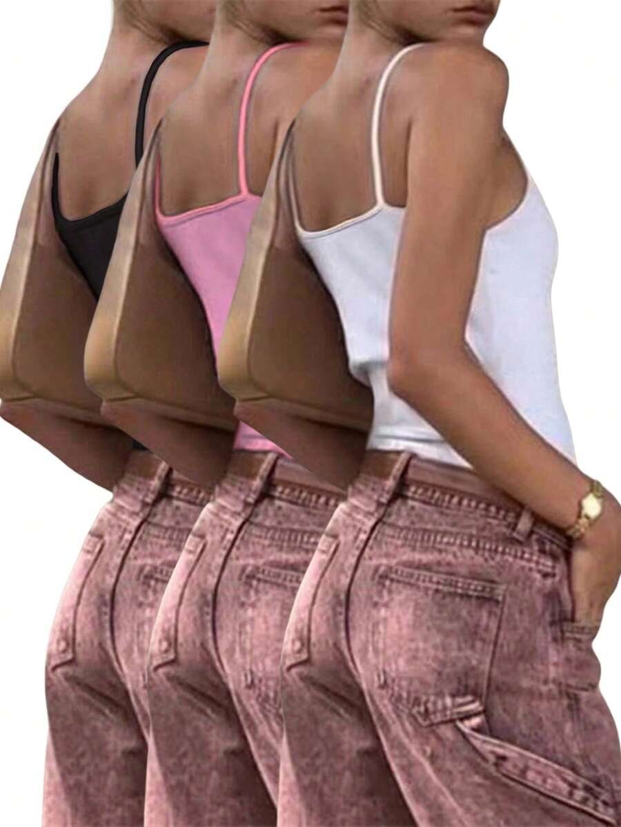 INAWLY Solva Top Halterneck cropped Casual para o Verão