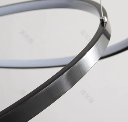 Moderne LED Pendelleuchte für Esszimmer – Acryl Hängelampe mit Touch-Schalter, 30m² Beleuchtung, inklusive Leuchtmittel