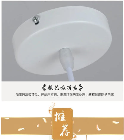 Nordic Bamboo Pendant Light – Handcrafted Ceiling Lamp for Bedrooms & Cosy Interiors