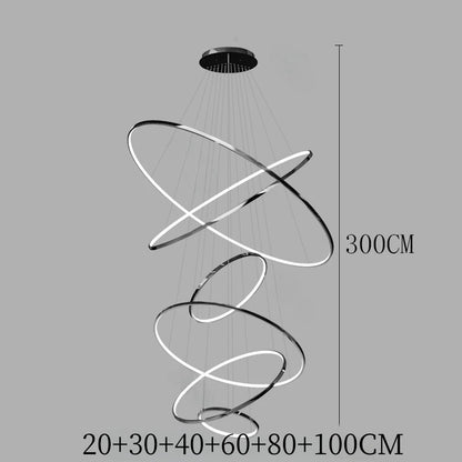 Moderne LED Pendelleuchte für Esszimmer – Acryl Hängelampe mit Touch-Schalter, 30m² Beleuchtung, inklusive Leuchtmittel