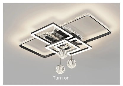 Moderne LED Deckenleuchte mit Fernbedienung – Dimmbares Deckenlicht für Schlafzimmer, Küche und Wohnzimmer