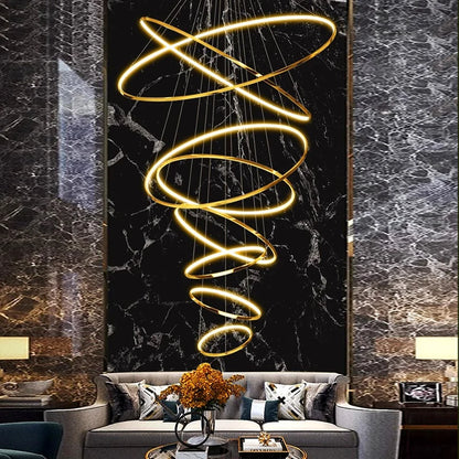 Moderne LED Pendelleuchte für Esszimmer – Acryl Hängelampe mit Touch-Schalter, 30m² Beleuchtung, inklusive Leuchtmittel