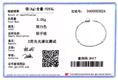 Handgefertigtes 925er Silberarmband – Eleganz in ihrer reinsten Form