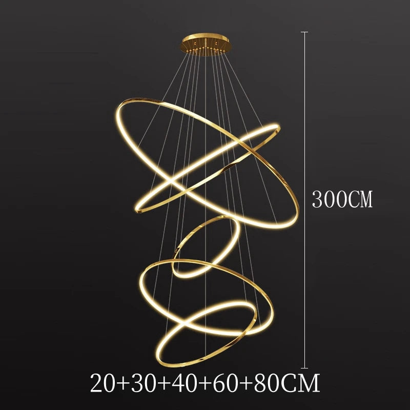 Moderne LED Pendelleuchte für Esszimmer – Acryl Hängelampe mit Touch-Schalter, 30m² Beleuchtung, inklusive Leuchtmittel