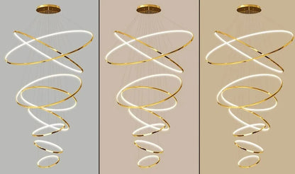 Moderne LED Pendelleuchte für Esszimmer – Acryl Hängelampe mit Touch-Schalter, 30m² Beleuchtung, inklusive Leuchtmittel