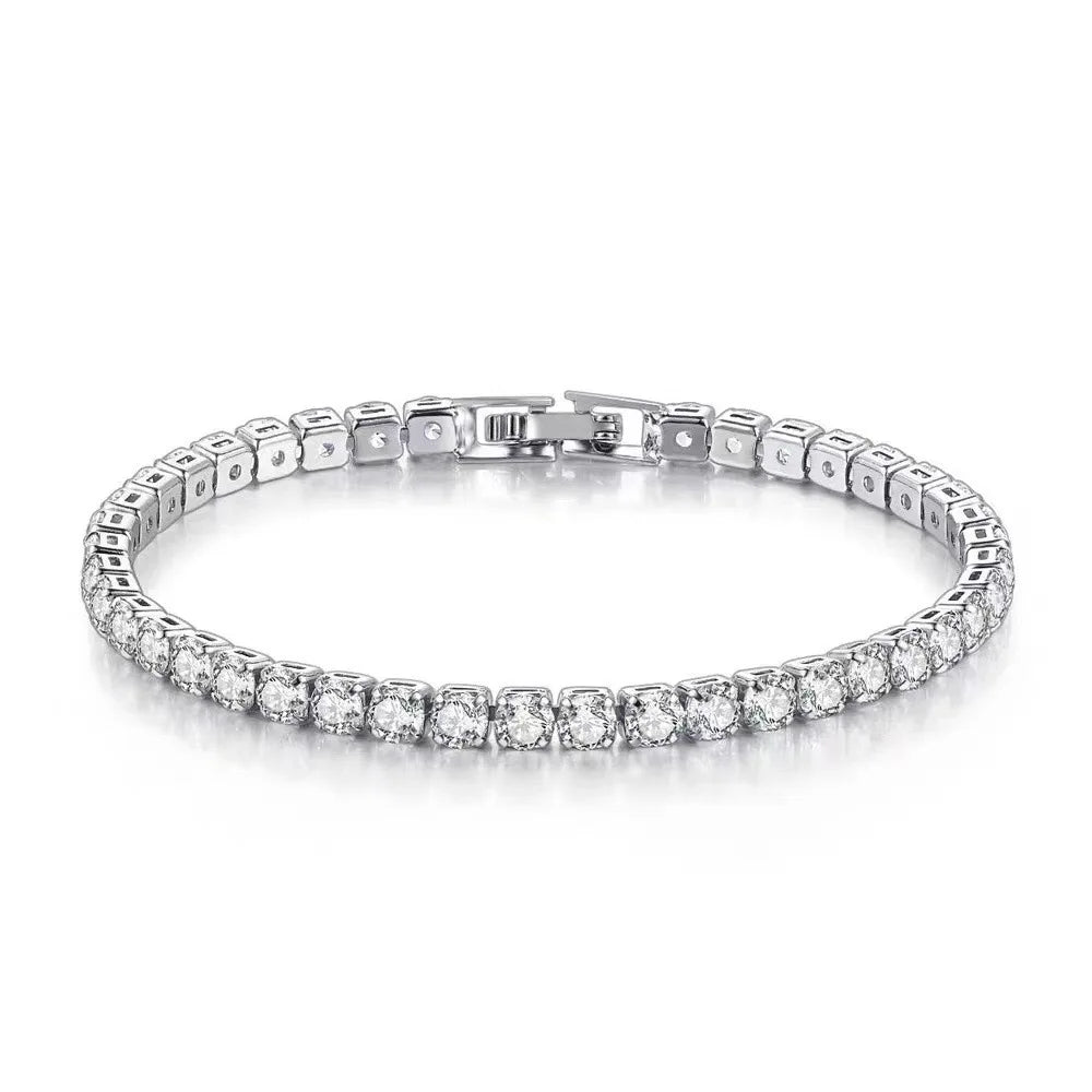 Lihong S925 Sterling Silber Armband mit Zirkonia – Eleganz für jeden Anlass