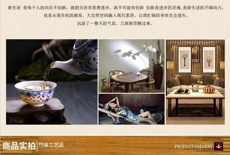 Nordic Bamboo Pendant Light – Handcrafted Ceiling Lamp for Bedrooms & Cosy Interiors