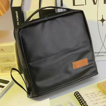 Standing Makeup Bag – Portable, Large Capacity