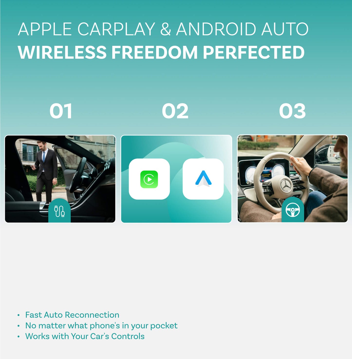 2026 New Release Plav2Video Ultra  | Wireless CarPlay & Android Auto All-in-1 Adapter with App Hub