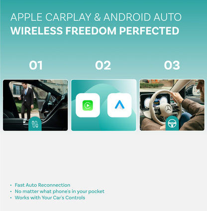 2026 New Release Plav2Video Ultra  | Wireless CarPlay & Android Auto All-in-1 Adapter with App Hub